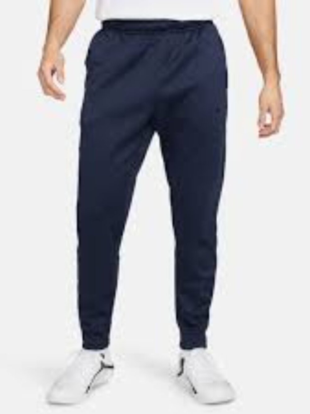 Nike Therma-Fit Tapered Training Pants, Navy Blue - Size Medium